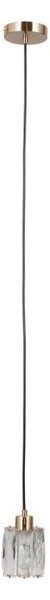 ITALUX PND-40813-1-HBR - Lustră suspendată pe cablu TORNO, 1xE14/40W/230V, aurie