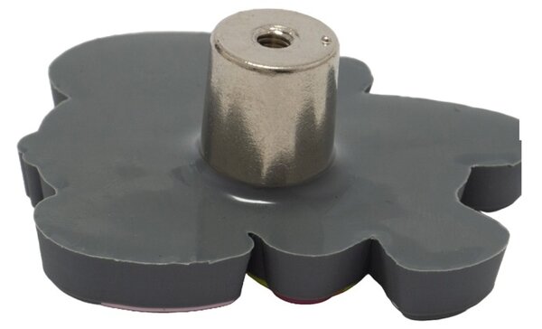 Buton mobilier copii Elefantel, 45x51x24 mm