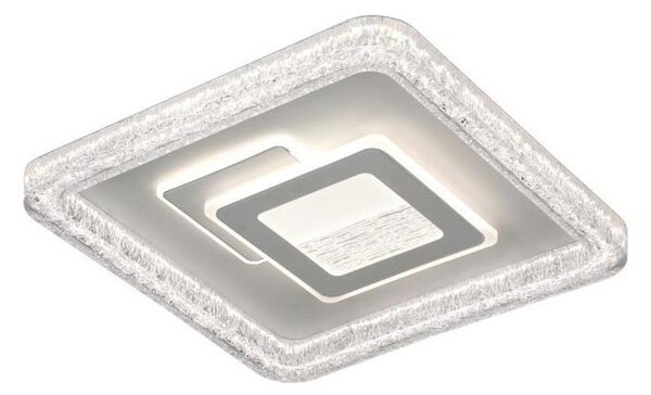 ITALUX PLF-54182S-WH - Plafonieră LED TEMPIO, dimabilă, 55W, 230V, 50x50 cm, cu telecomandă