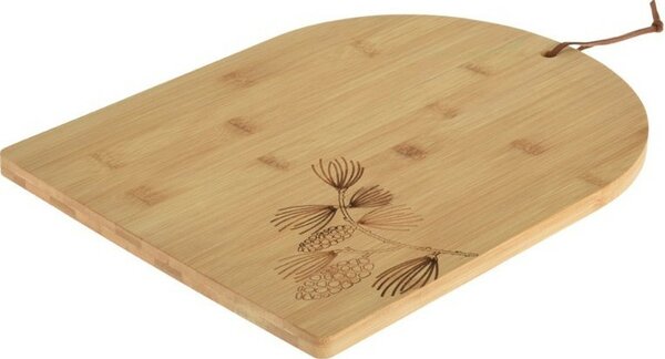 Tavă de Crăciun din bambus 35 × 26,5 × 1,5 cm