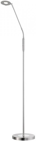 Lampadar Dent I, metal/sticla, argintiu, 150 x 23 x 23 cm, 6w