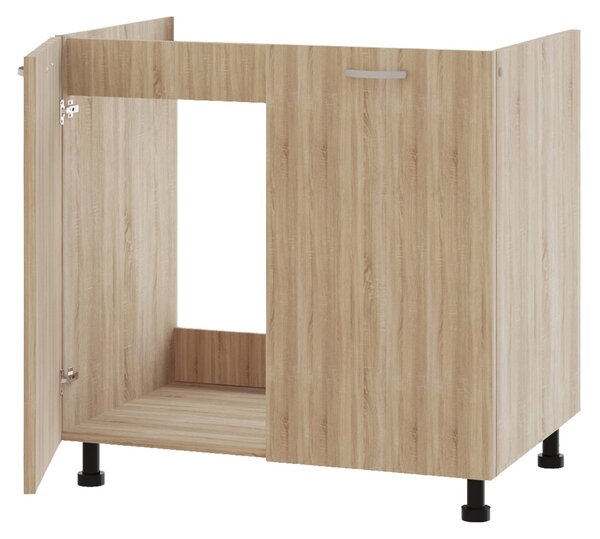Masca haaus Toro, Stejar Sonoma, 80 x 50 x 82 cm