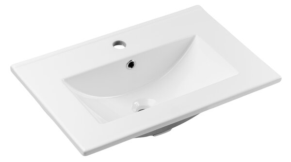 Comad Dance White lavoar 61x40 cm dreptunghiular mobilier alb luciu UM-2060RB DANCE 60-DP