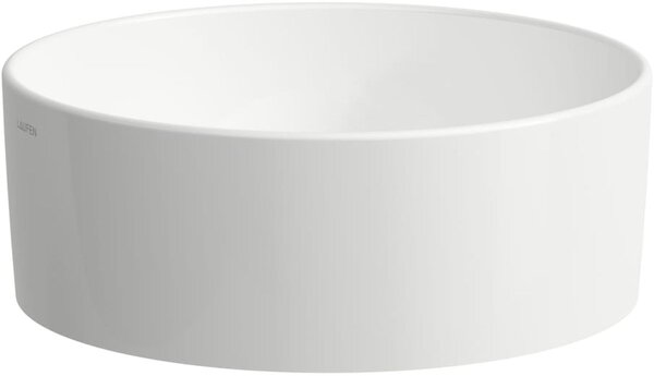 Laufen Savoy lavoar 42x42 cm rotund de blat alb luciu H8129420001121