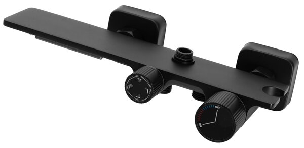 Coloana de dus REA HELIX Black