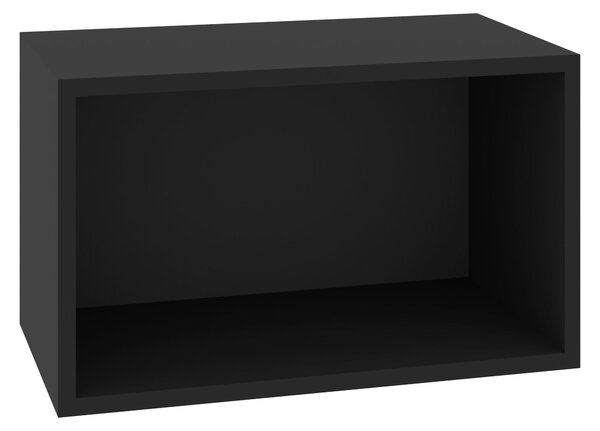 Raft haaus Kos, Negru, 50 x 28 x 30 cm