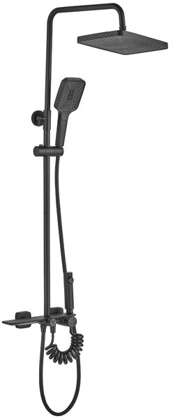 Coloana de dus REA HELIX Black