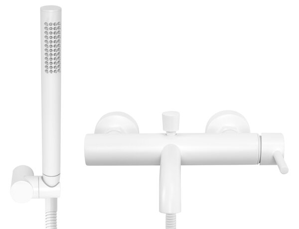 Baterie pentru cada Rea Lungo White Matt