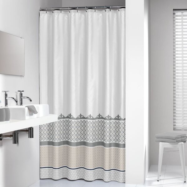 Sealskin Marrakech perdea de duș 200x180 cm alb-argint-auriu 235281318