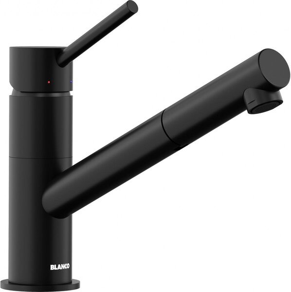 Blanco Kano-S baterie bucătărie pe picior negru 526668
