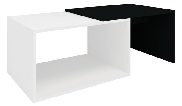Masuta haaus Orli, Alb/Negru, 100 x 50 x 35 cm
