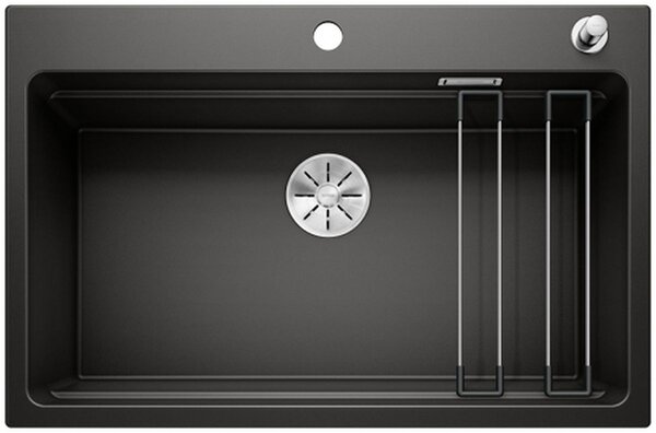 Blanco Etagon 8 chiuvetă din granit 78x51 cm negru 525892