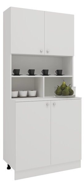 Bufet haaus Opa, Alb, L 80 cm