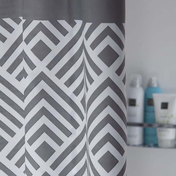 Sealskin Angoli perdea de duș 180x200 cm alb-gri 233561312