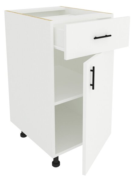 Corp haaus Karo, 1 Sertar, 1 Usa, Alb, 40 x 50 x 80 cm