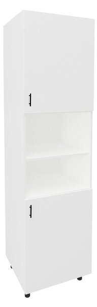 Corp haaus Karo, 2 Usi, cu spatiu cuptor, Alb, 60 x 57 x 210 cm