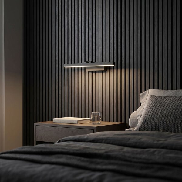 Aplică LED pentru baie APP1866-1W 40 cm Black