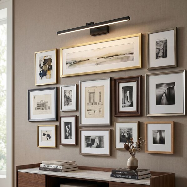 Aplică LED pentru baie APP1868-1W 80 cm Black