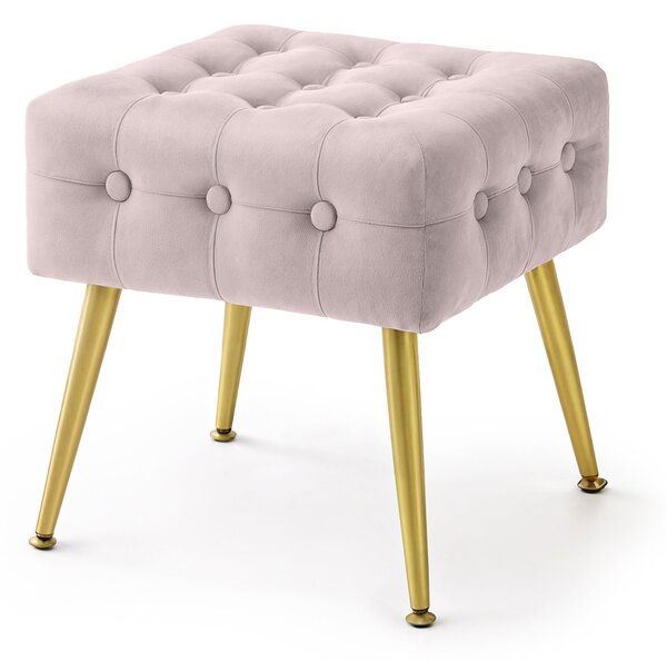 Taburete Quineqo (roz pudrat). Promo -22%. 1152146
