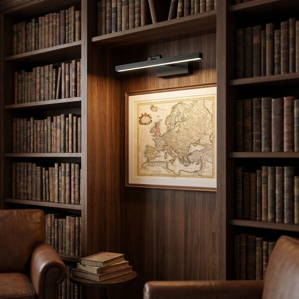 Aplică LED pentru baie APP1867-1W 60 cm Black