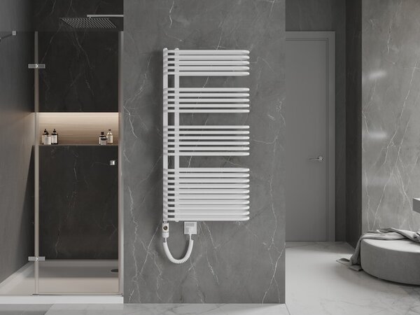 Mexen Amor, element electric de încălzire 1200x600 mm + tijă de încălzire 900 W, alb, W120-1200-600-2900-20