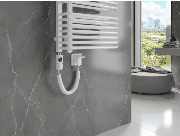 Mexen Amor, element electric de încălzire 1000x500 mm + tijă de încălzire 900 W, alb, W120-1000-500-2900-20