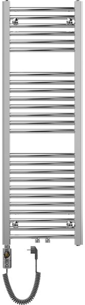 Mexen Ares, element electric de încălzire 1200x400 mm + tijă de încălzire 300 W, crom, W102-1200-400-2300-01