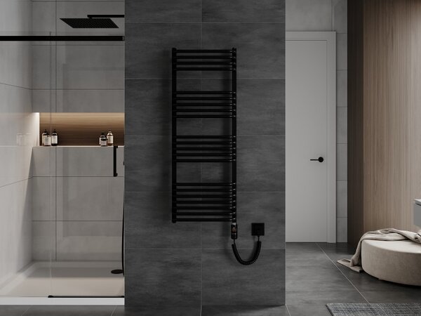 Mexen Apollo, element electric de încălzire 1210x450 mm + tijă de încălzire 600 W, negru, W117-1210-450-2600-70