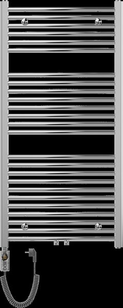 Mexen Ares, element electric de încălzire 1200x600 mm + tijă de încălzire 600 W, crom, W102-1200-600-2600-01