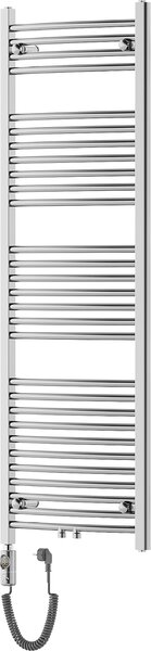 Mexen Ares, element electric de incalzire 1500x500 mm + tija de incalzire 600 W, crom, W102-1500-500-2600-01