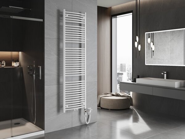 Mexen Ares, element electric de încălzire 1800x500 mm + tijă de încălzire 900 W, alb, W102-1800-500-2900-20