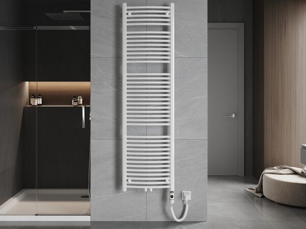 Mexen Ares, element electric de încălzire 1800x500 mm + tijă de încălzire 900 W, alb, W102-1800-500-2900-20