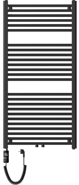 Mexen Mars, element electric de încălzire 1200 x 600 mm, 600 W, negru, W110-1200-600-2600-70