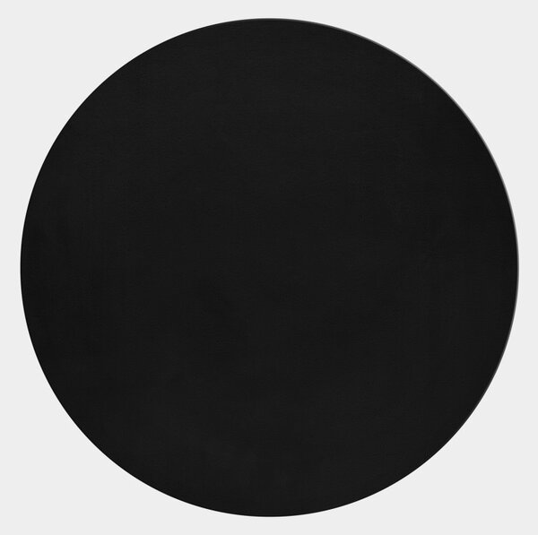 Covor Pouffy V1 Negru 120 x 120cm