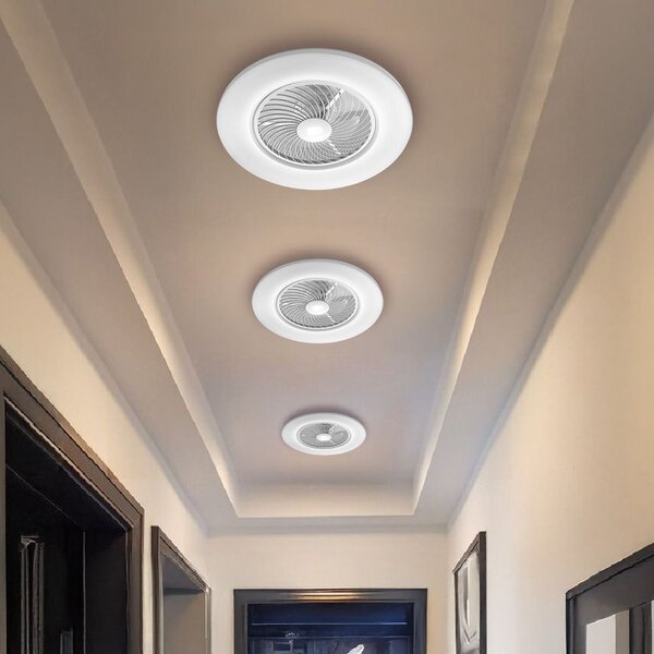 Lampă cu ventilator APP1551-C WHITE