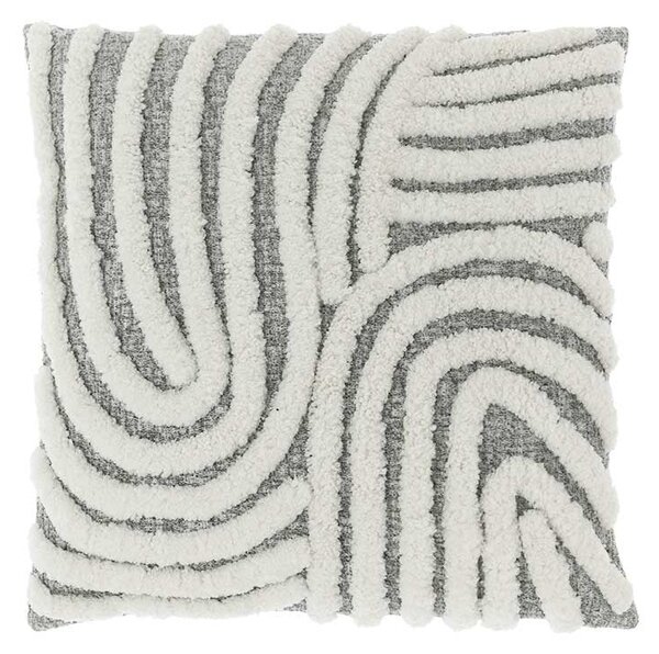 Perna decorativa CATY 45x45 cm, gri inchis