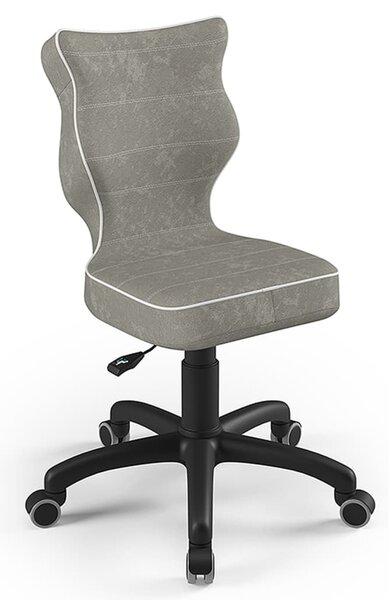 Entelo 436945 Ergonomic Children Chair "Petit Black Visto 03" Gray AA-A-4-B-A-VS03-B