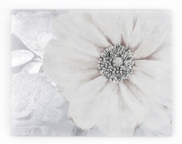 Tablou Graham & Brown Grey Bloom, 80 x 60 cm