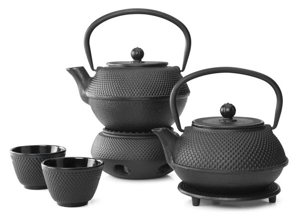 Suport din fontă pentru ceainic Bredemeijer Jing, ⌀ 13,4 cm, negru