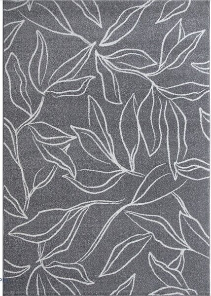 Covor Sufragerie Dormitor, Model Fayno 7102 160, Gri Antiderapant 160x230