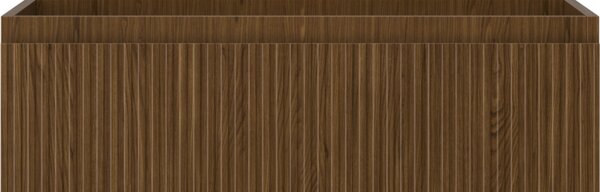 Mexen Rivel, mobilier baie 80 cm, 1 sertar, canelat, nuc, 91A20-08023-1-BF86