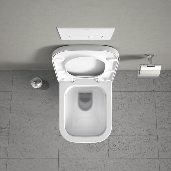 Duravit Happy D.2 vas wc agăţat fără margine alb 2222090000