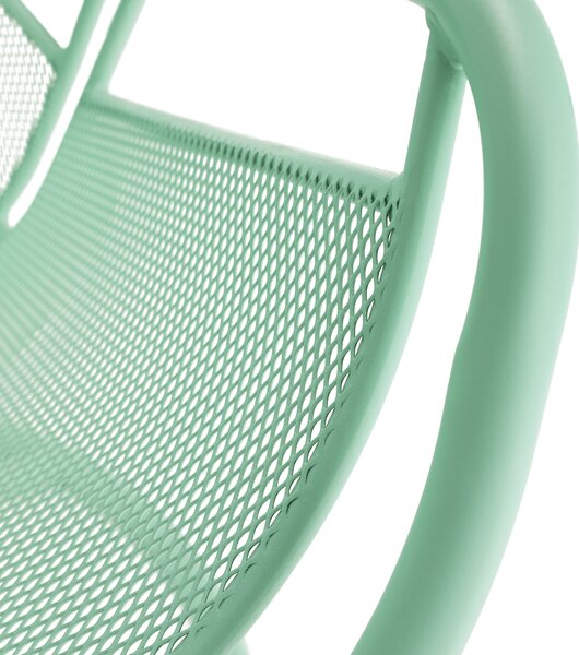 KONDELA Balansoar suspendat , neomint / verde, TALISE