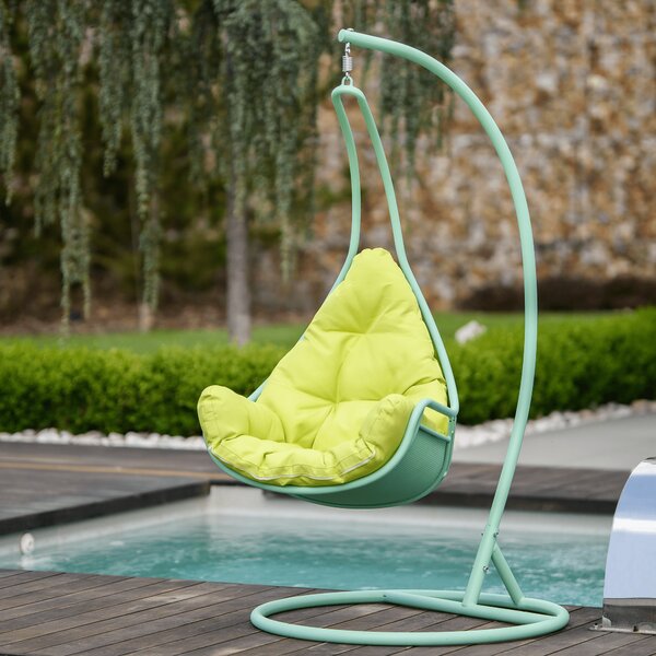 KONDELA Balansoar suspendat , neomint / verde, TALISE