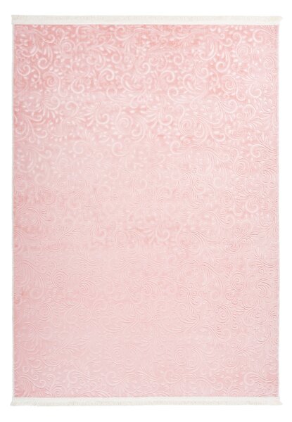 LALEE Covor home peri per 100 roz pudra 80x140cm