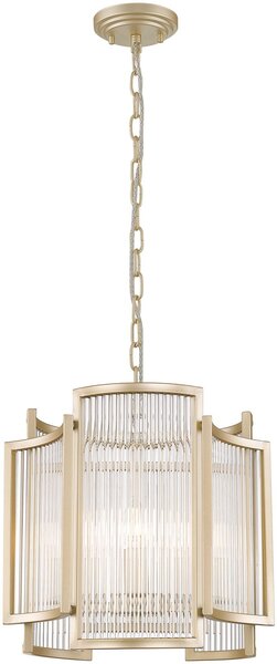 Zuma Line Sergio lampă suspendată 3x60 W transparent-auriu P0528-03A-V6AC