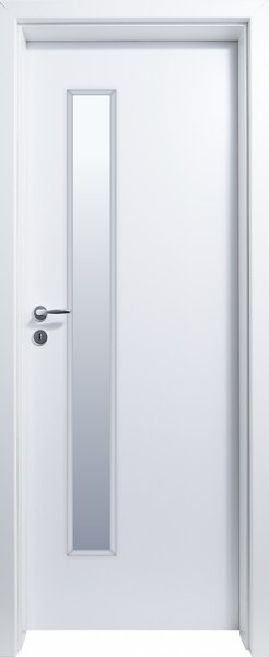 Usa HDF cu toc reglabil din MDF PAL - Colectia GOLD 1.4 - Culoare Alb