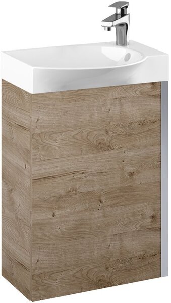 Elita Summer lavoar cu dulap 45.2 cm stejar 168776