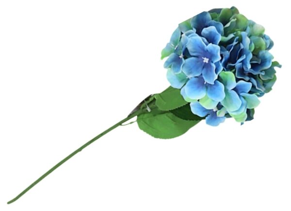 Floare artificiala HORTENSIE 54 cm - mai multe culori Culoare: Albastru