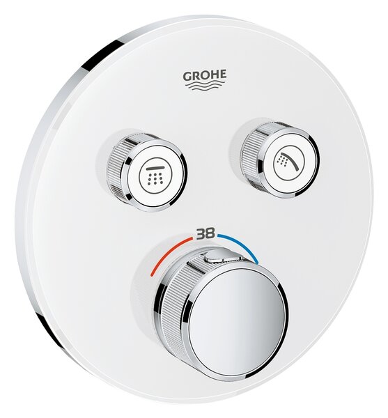 Grohe Grohtherm SmartControl baterie cadă-duș ascuns cu termostat StarLight Chrome 29151LS0